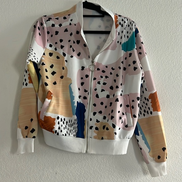 Multi color patterned jacket - Picture 1 of 2